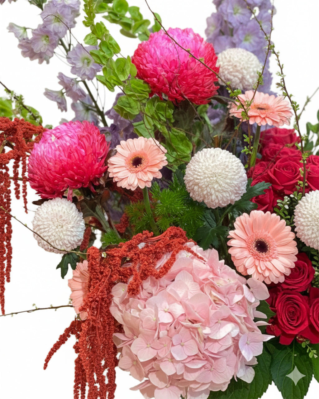 Hand Bouquet – White Orchid Flowers