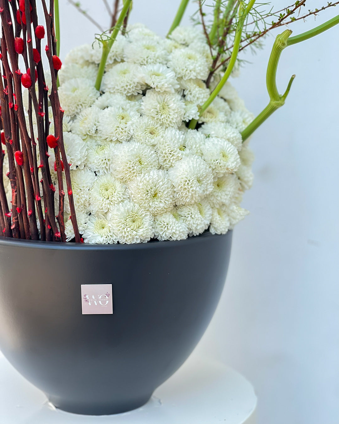 UAE Union Day Flower Bouquet – White Orchid Flowers