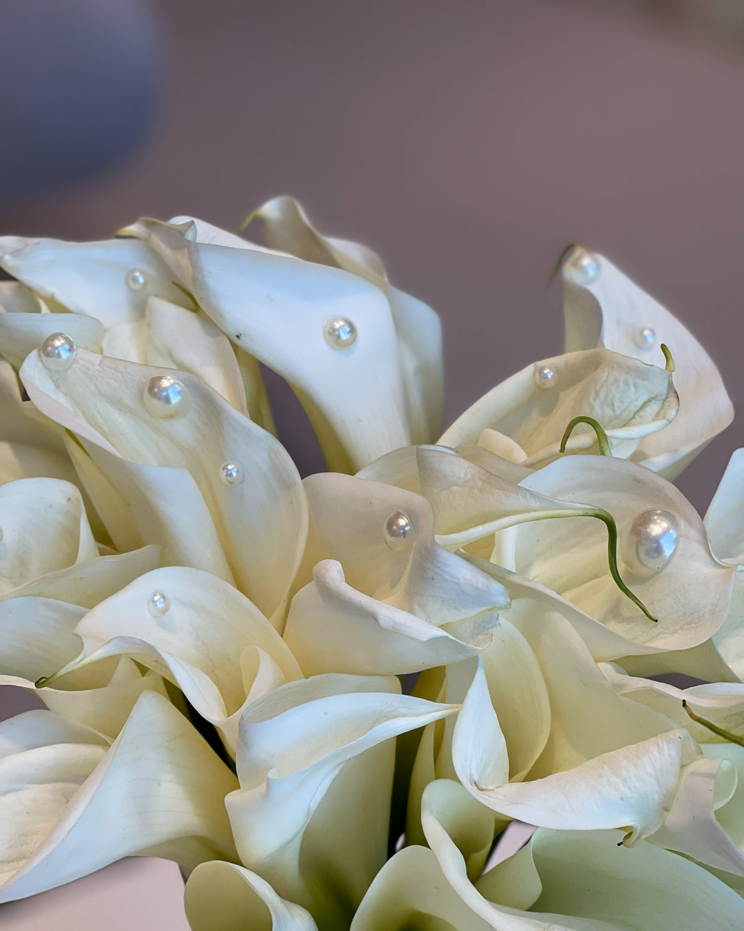 Bridal Bouquet – White Orchid Flowers