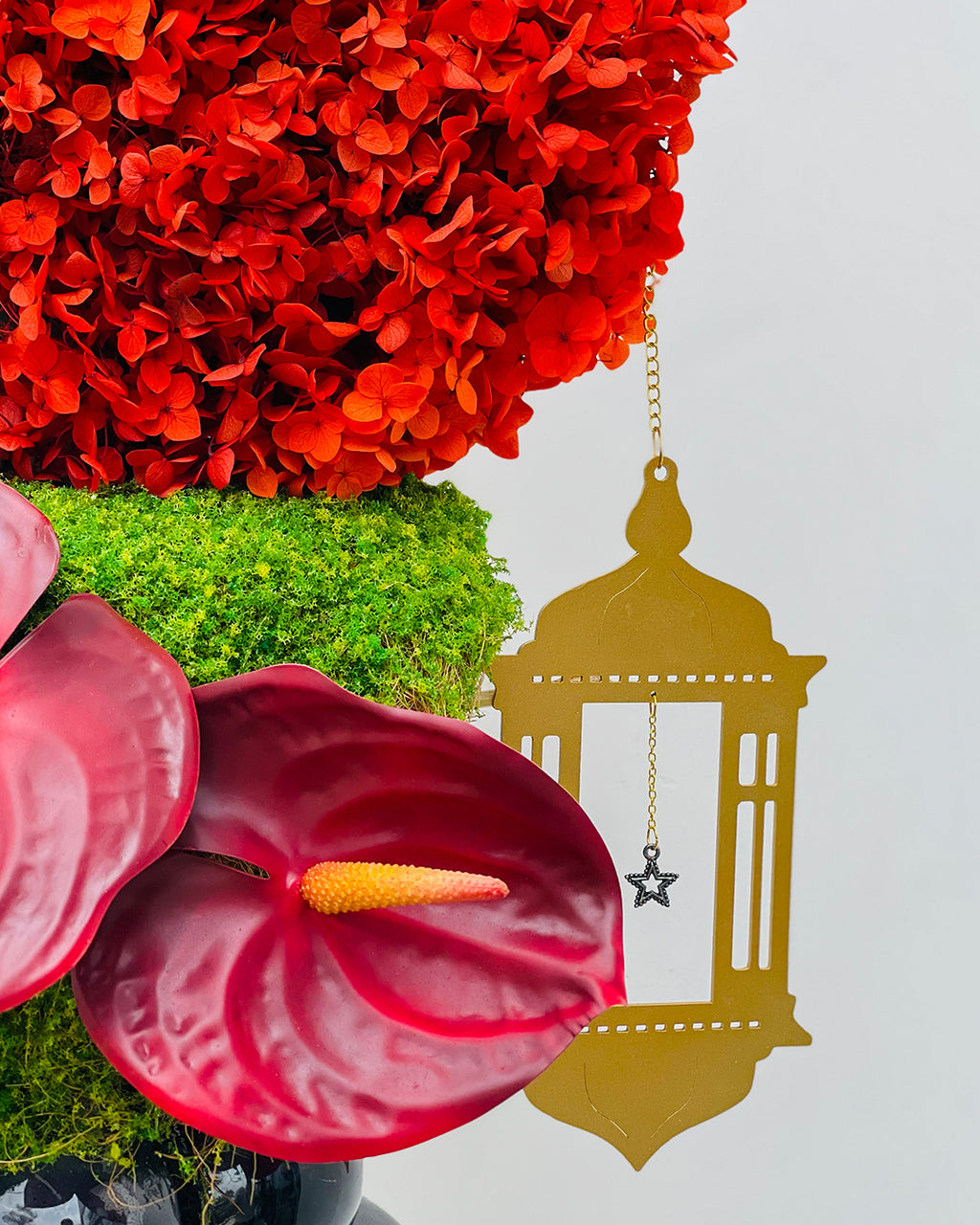 تنسيق هدايا زهور رمضان