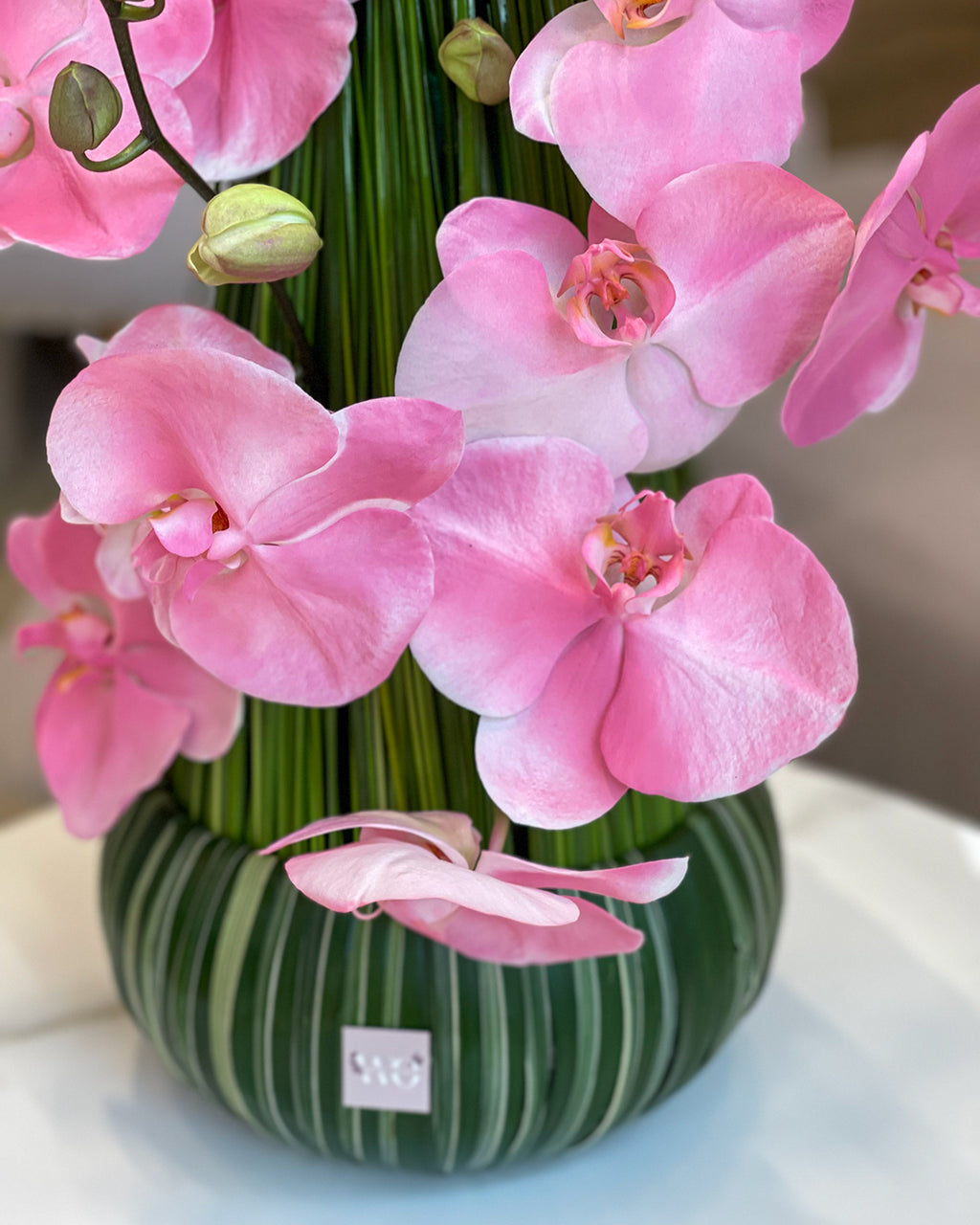 Ramadan Crescent Orchid Arrangement